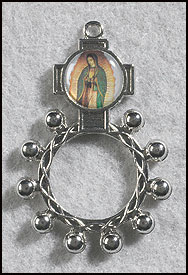 Our Lady of Guadalupe Rosary Ring
